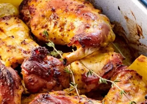 Levraifermier Lapin braisé au moutarde resto bongoo en ligne